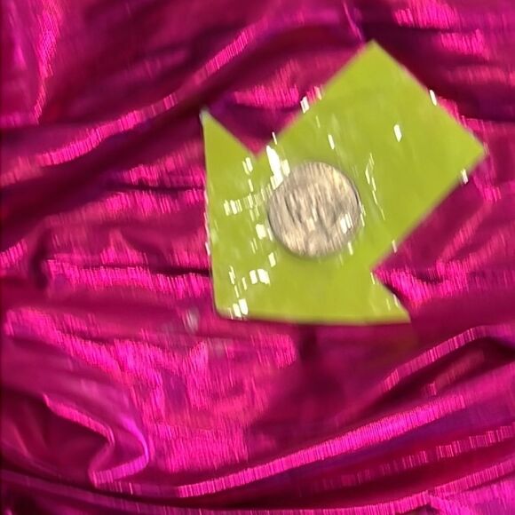 REVOLVE Metallic Pink Midi Dress - Picture 14 of 16